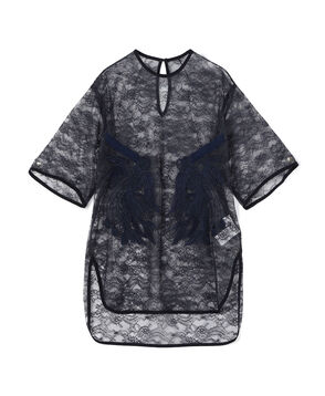 Mame Kurogouchi Raschel Lace Embroidered Top レースエンブロイダリーブラウス