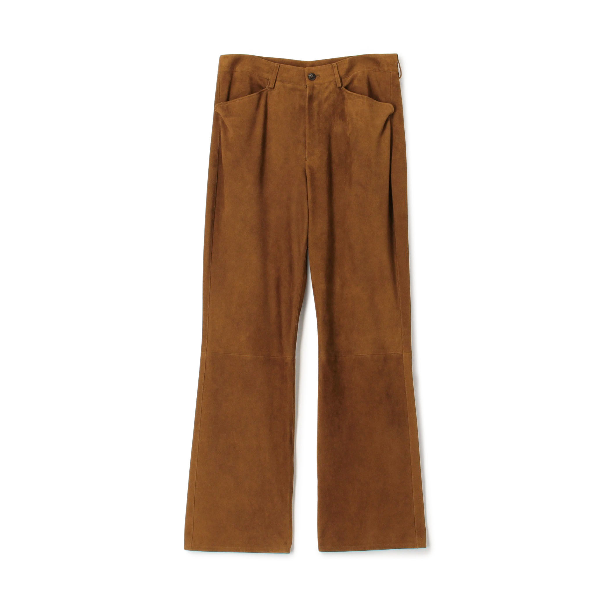 【新品未使用タグ付き】MAISON et VOYAGE フレアパンツ ラムスエード Lポケットフレアパンツ｜トゥモローランド 公式通販