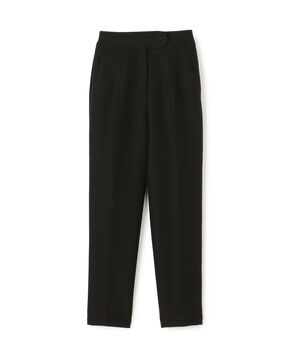 Mame Kurogouchi Silk Wool Double Cloth Tapered Trousers