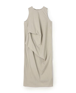 LAUREN MANOOGIAN RIPSTOP アシンメトリータックワンピース