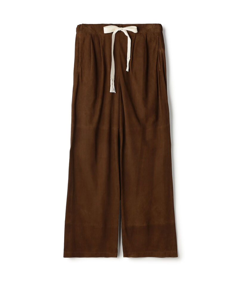 METIS SUEDE ドローストリングパンツ