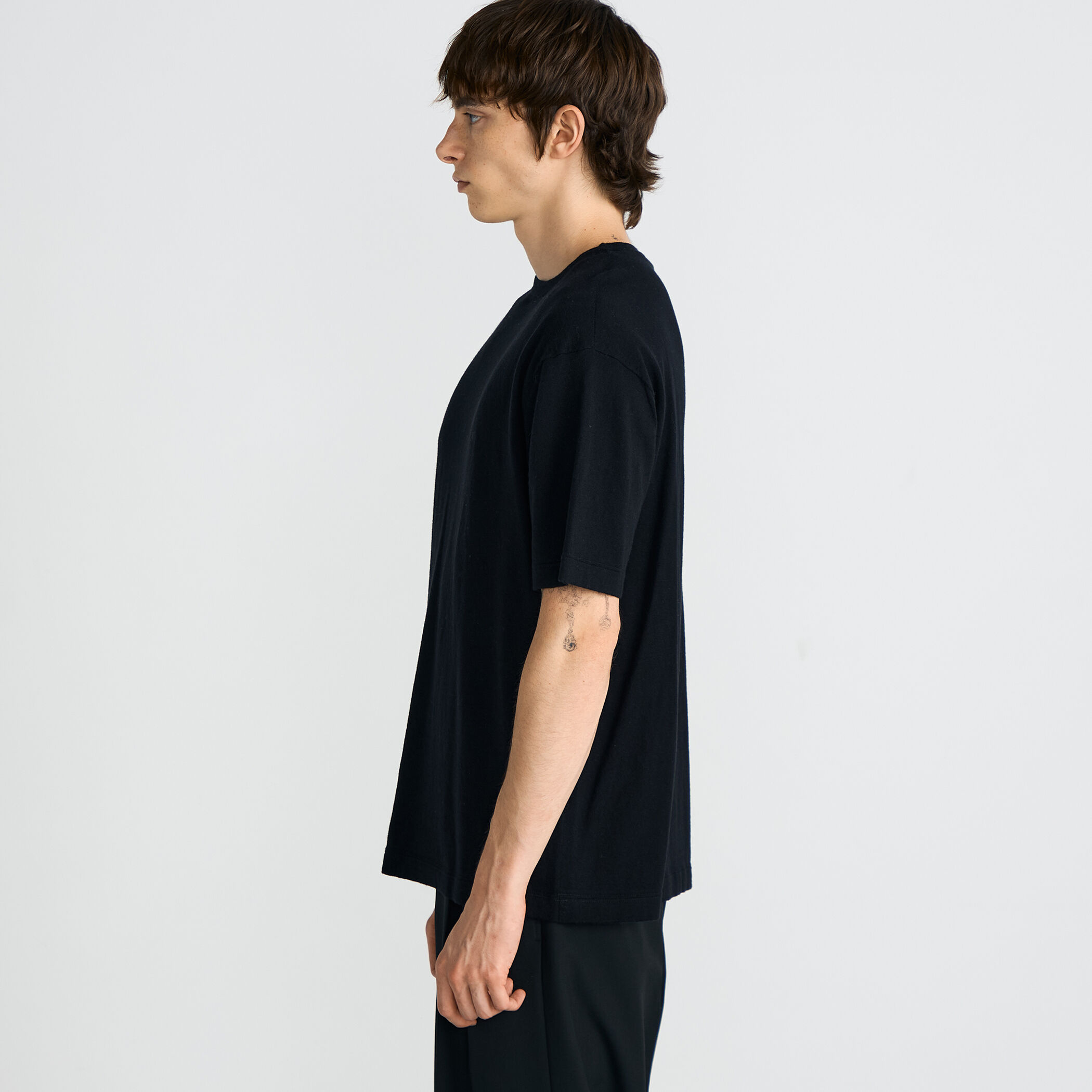 コットンカシミヤ ハーフスリーブニット｜トゥモローランド 公式通販