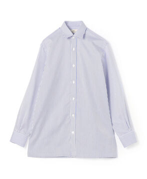 140/2コットンツイル ショートポインテッドレギュラーカラーシャツ