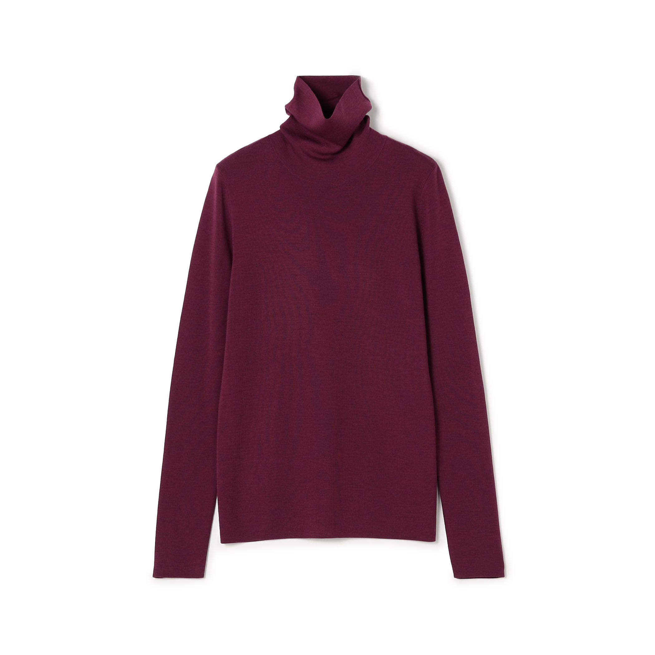 エクストラファインウール タートルネックプルオーバー