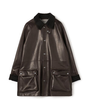 スムースカーフ ラグランスリーブコート