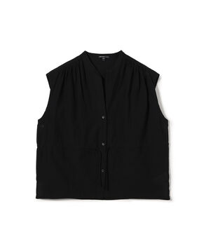 コットンシルクサッカー スリーブレスブラウス WSHS3116