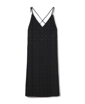 ポリエステルレーヨンプリント キャミソールワンピース