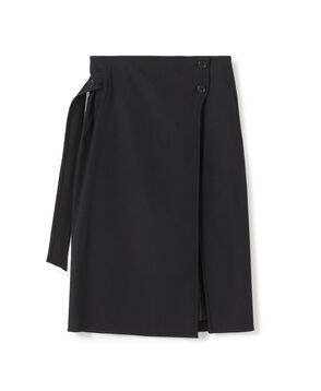 ウールレーヨンツイル オーバースカート