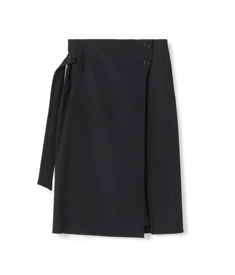 ウールレーヨンツイル オーバースカート