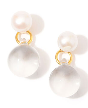 LEVENS JEWELS PEARL&BALL ピアス