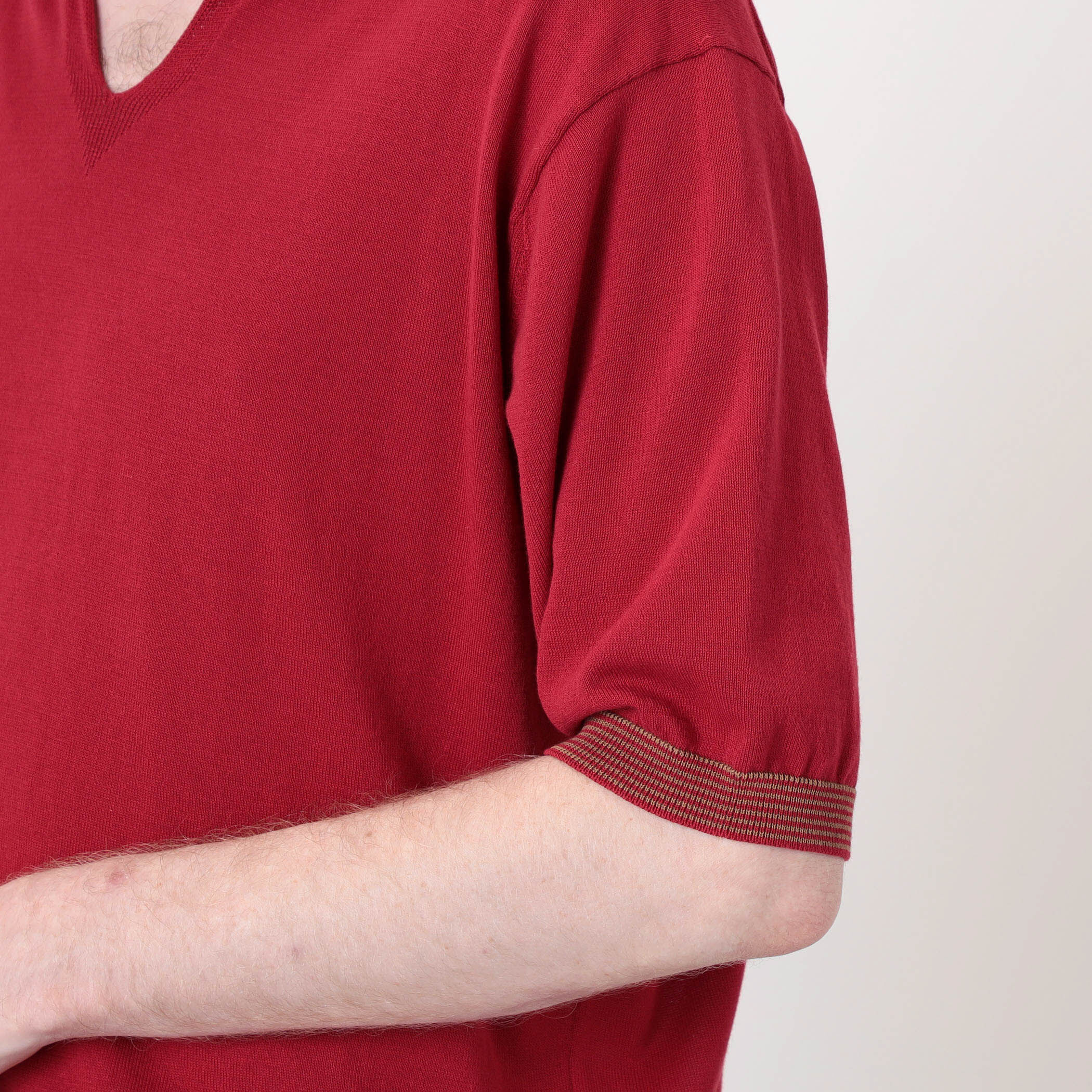 MAATEE&SONS Knit Skipper スキッパー ニットポロシャツ