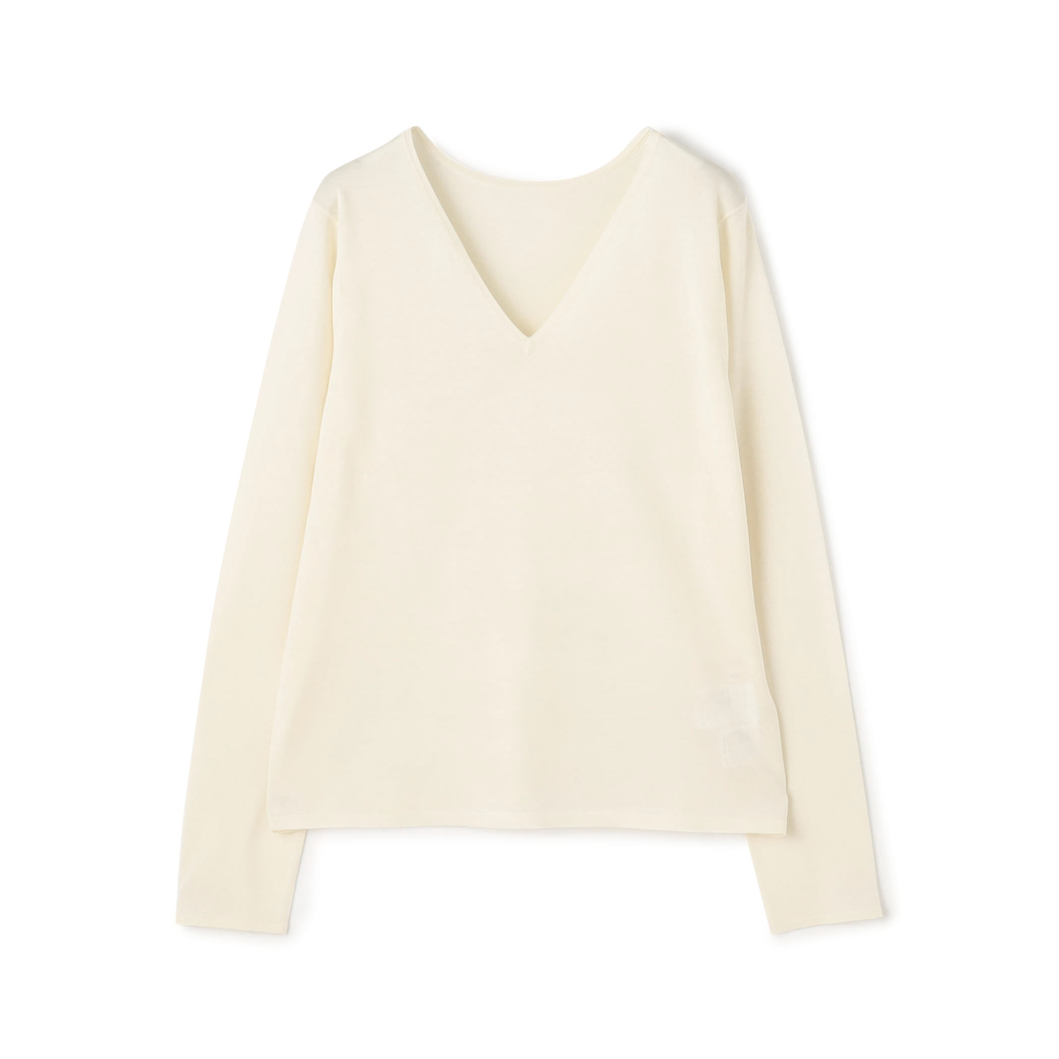 シルク Vネックプルオーバー｜トゥモローランド 公式通販