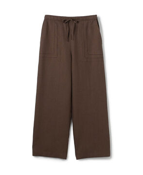 【WEB先行予約】フレンチリネン イージーストレートパンツ