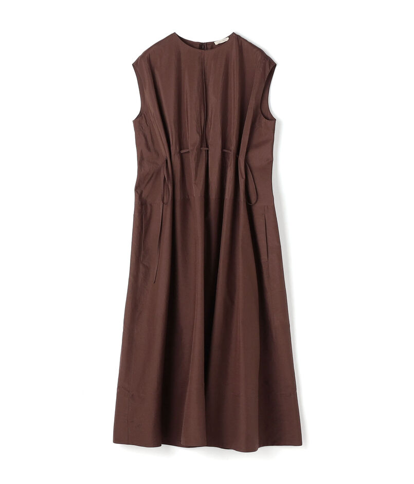 【WEB先行予約】コットンシルクタイプライター ギャザードレス