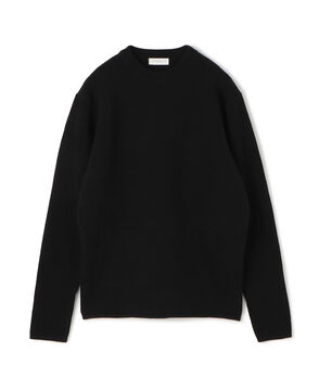 カシミヤ クルーネックプルオーバー ニット