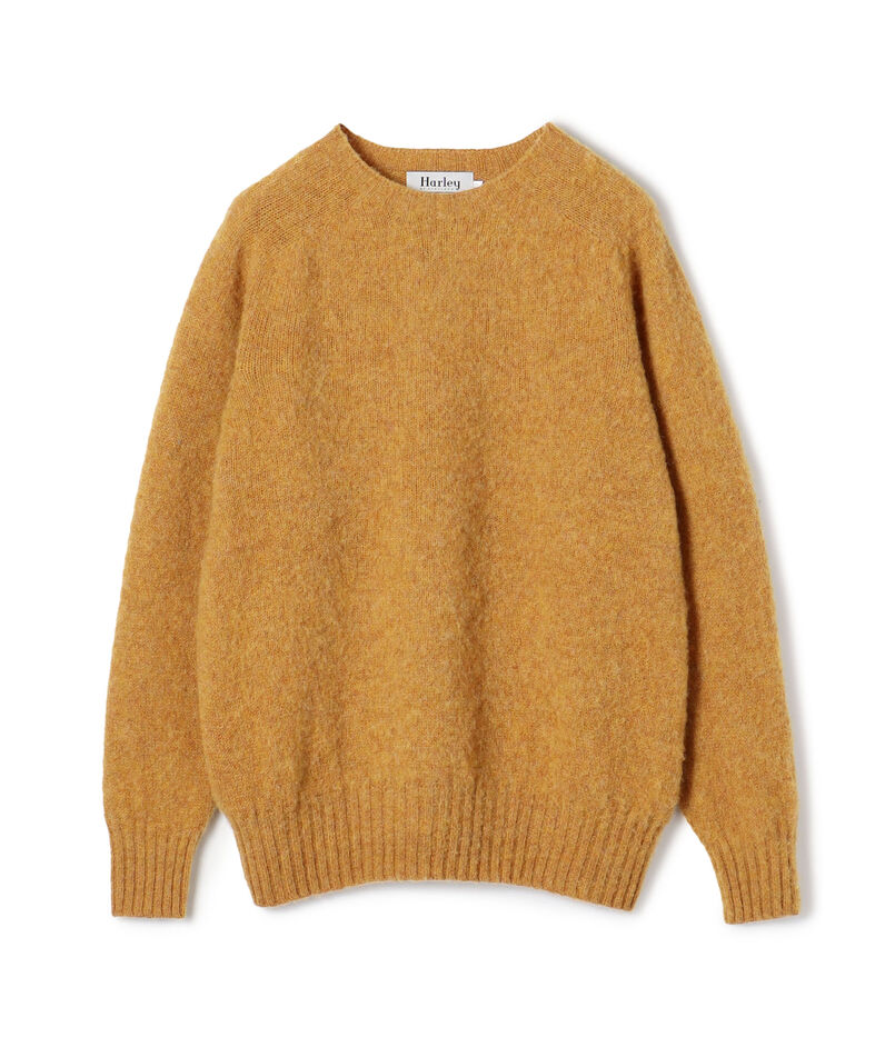 □【別注】Harley of Scotland ウール クルーネックプルオーバー □【別注】Harley of Scotland ウール クルーネックプルオーバー