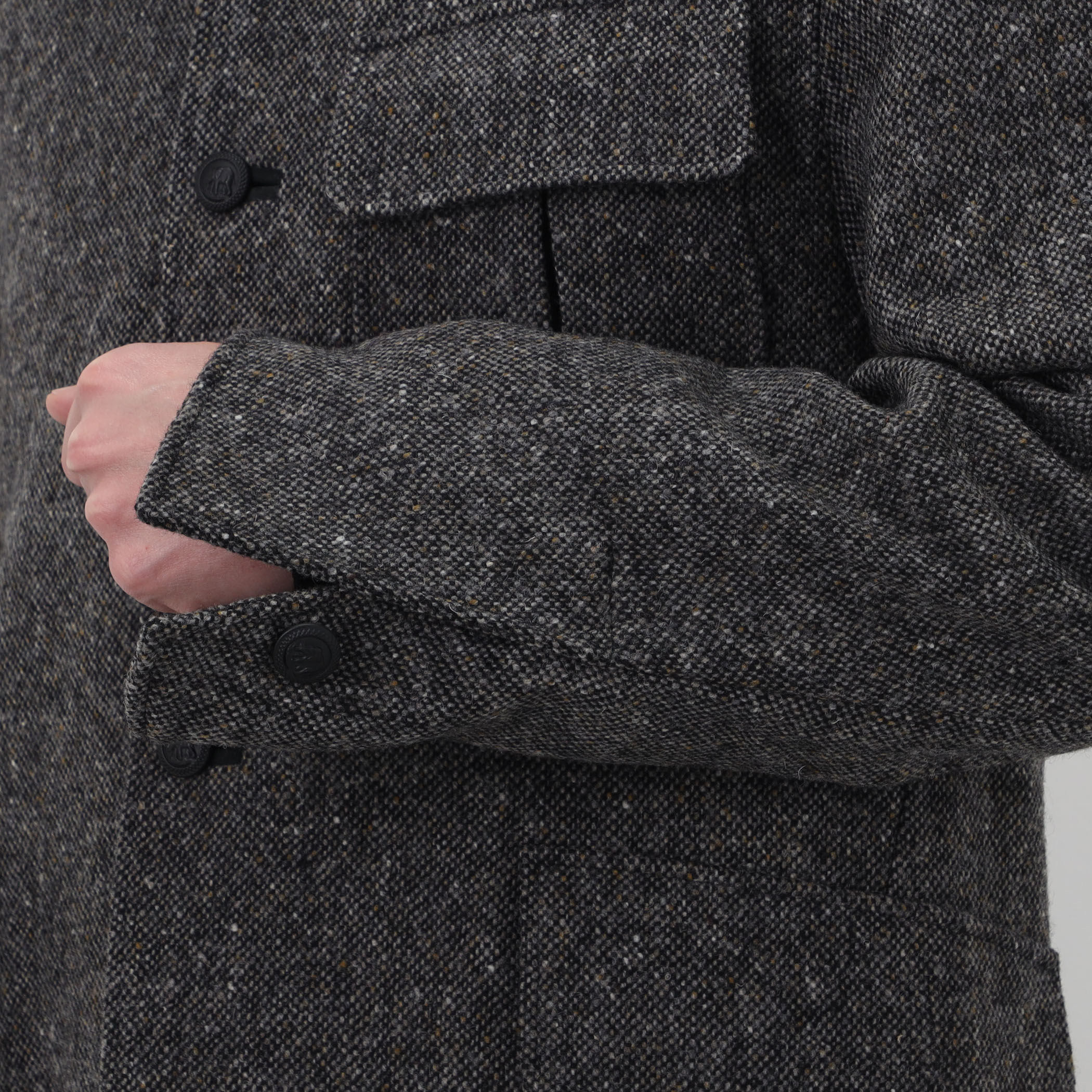 Chato Lufsen STOBAL ウールドネガルツイード シングルブレステッド