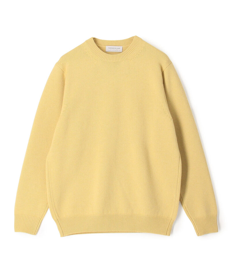 TOMORROWLAND tricot スーパーファインラムウール クルーネックプルオーバー