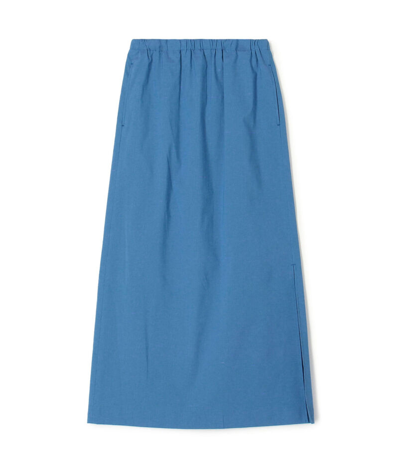 CABaN シルクネップストレッチ ロングスカート