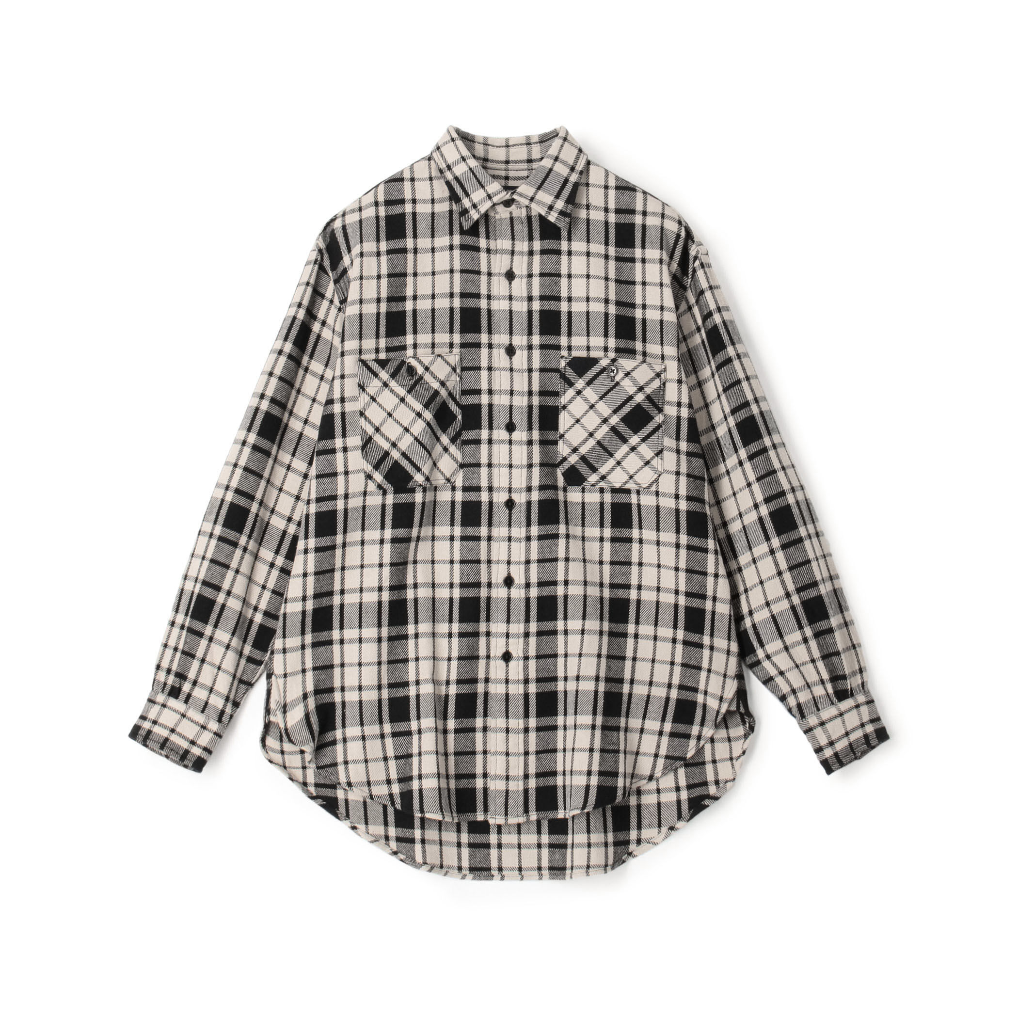 ブラウン 長袖シャツ ポケット付き 楽天市場】メンズシャツ 長袖シャツ ジャケットシャツ チェック柄