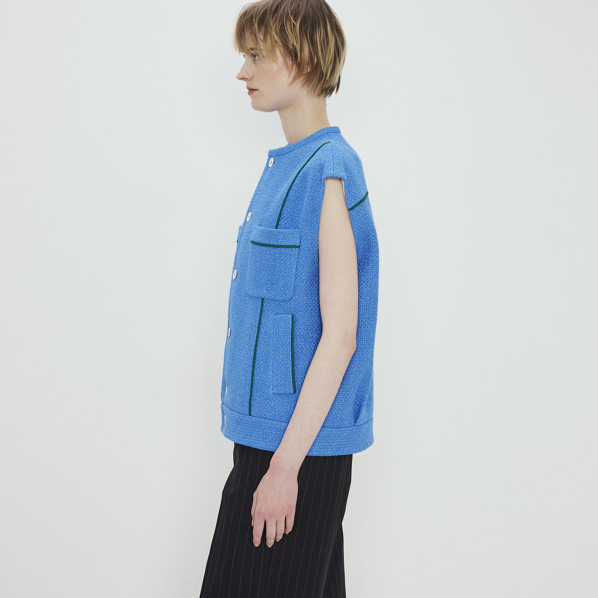 コットンバスケット オーバーサイズジレ｜トゥモローランド 公式通販