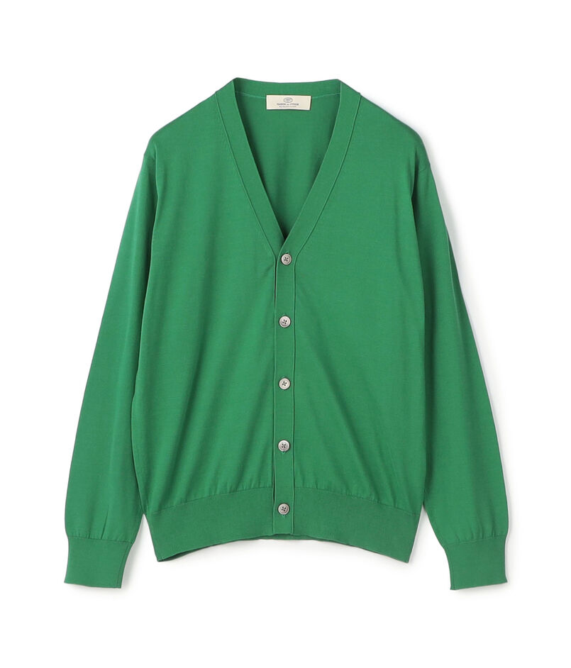 シーアイランドコットン Vネックカーディガン