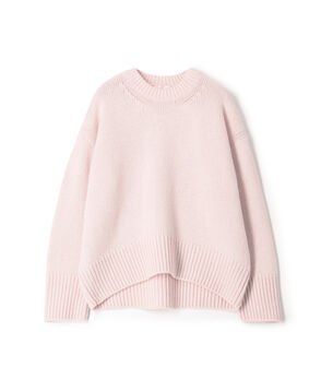 ファインウール クルーネックプルオーバー