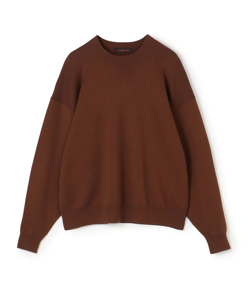 CABaN コットンカシミヤ クルーネックプルオーバー｜トゥモローランド 