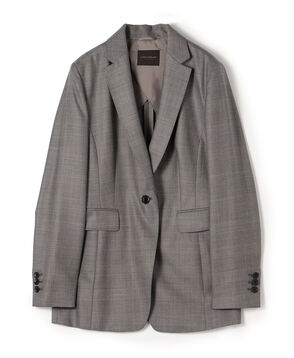 TASMANIAN GLEN CHECK ノッチドカラージャケット