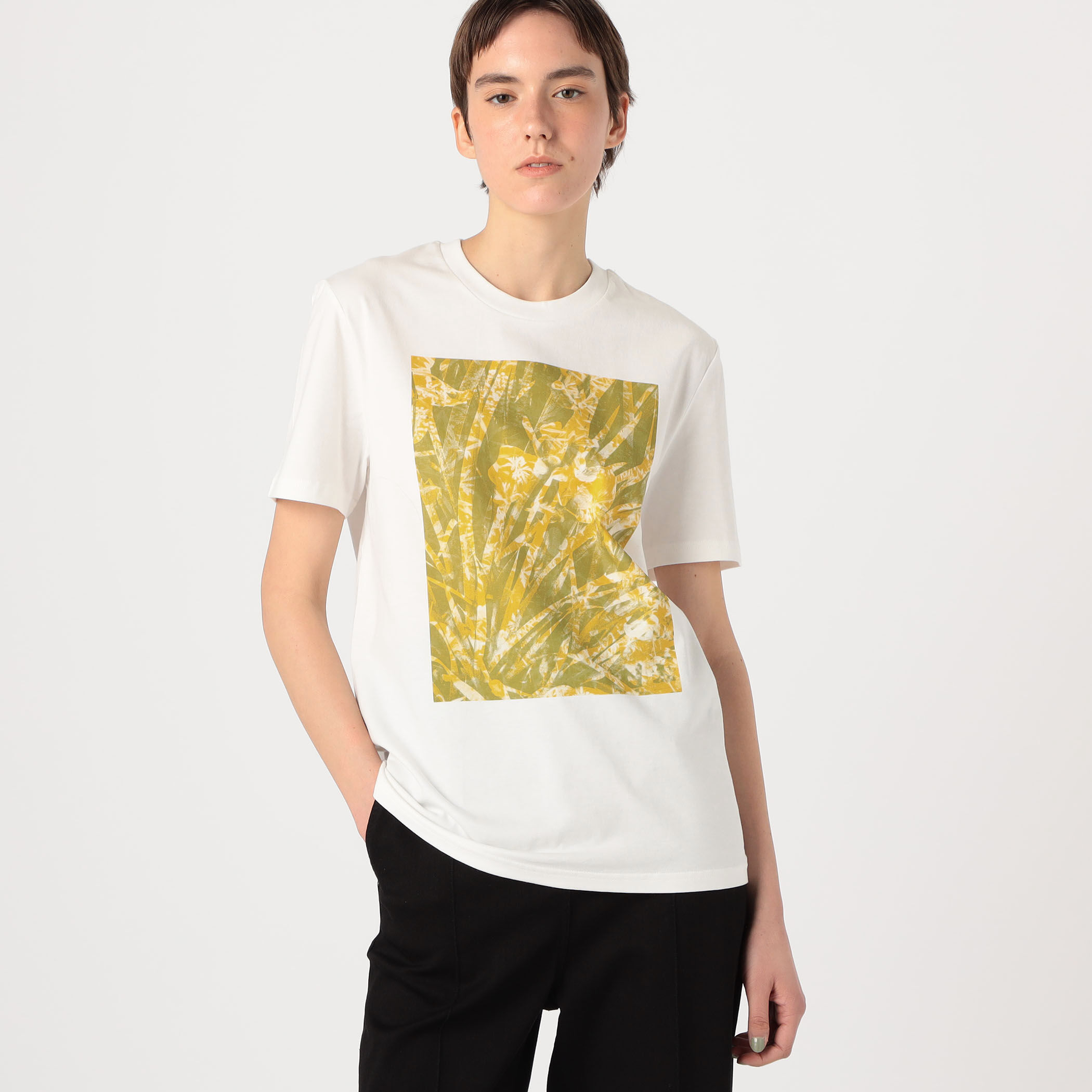 【TOMORROWLAND GOODS】LISA KING  MARTIN　ハーフスリーブプルオーバー LISA KING MARTIN ハーフスリーブプルオーバー