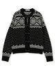 HYKE NORDIC CARDIGAN カーディガン