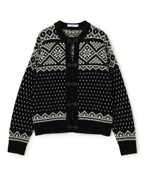HYKE NORDIC CARDIGAN カーディガン