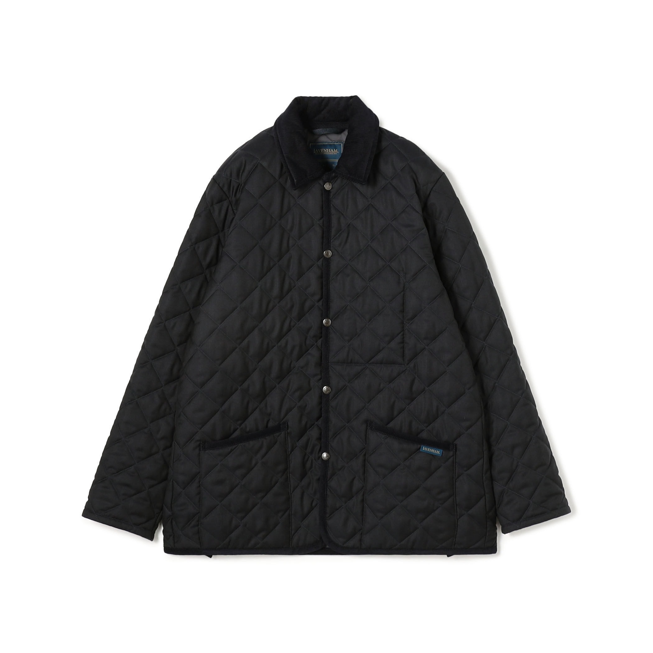 別注】LAVENHAM DENHAM ウールキルティングブルゾン V.B.CANONICO