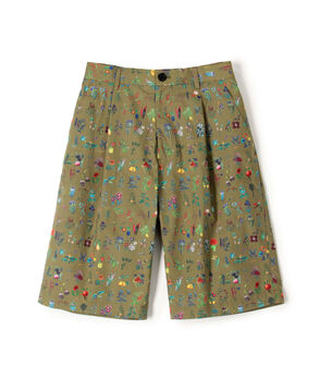 CABaN コットンブロード ALL STAR ショートパンツ
