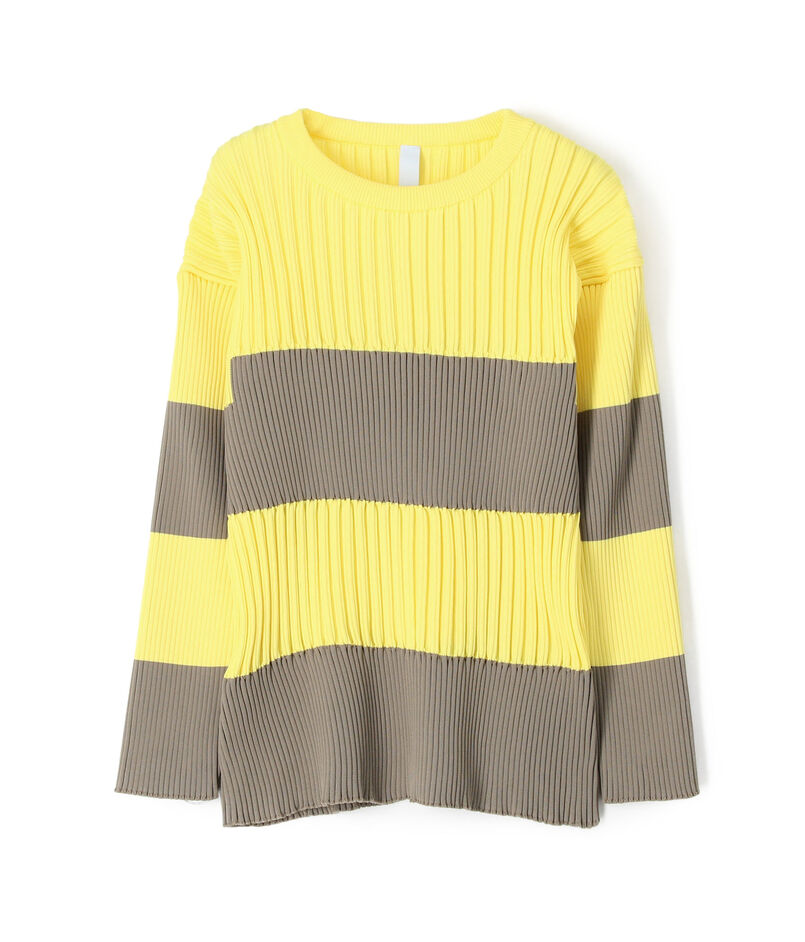 CFCL FLUTED TOP ポリエステル ロングスリーブトップス