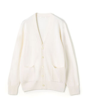 スコットランドカシミヤ Vネックカーディガン