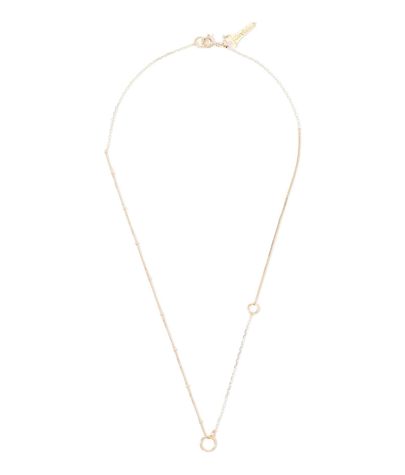 【別注】Hirotaka&times;TOMORROWLAND ミックスチェーン&times;リング ネックレス