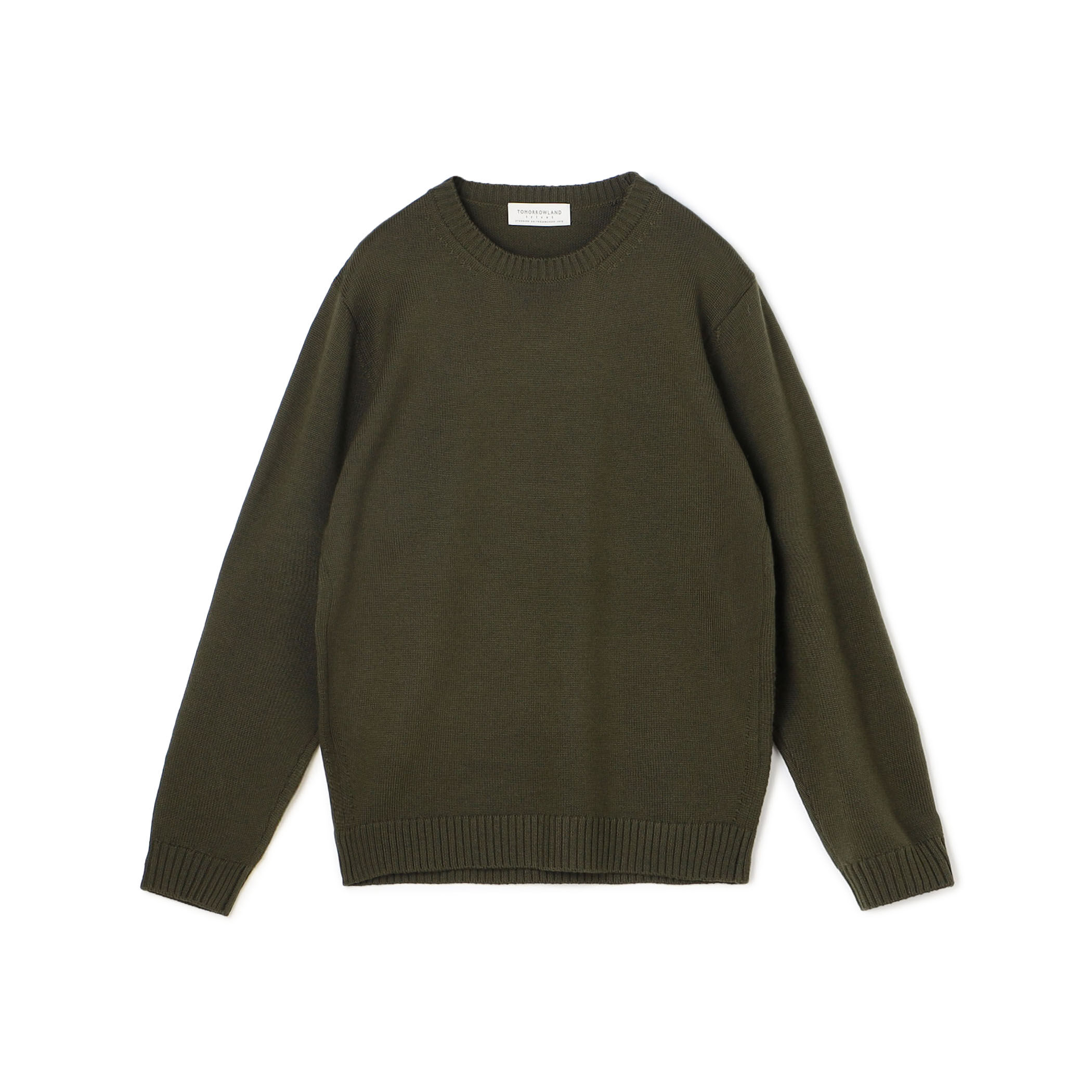 □TOMORROWLAND tricot メリノベーシック クルーネックプルオーバー