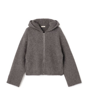 フォックスカシミヤ フーデッドブルゾン