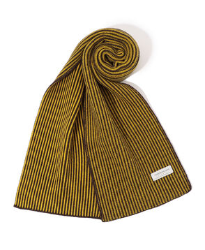 ウールストライプマフラー