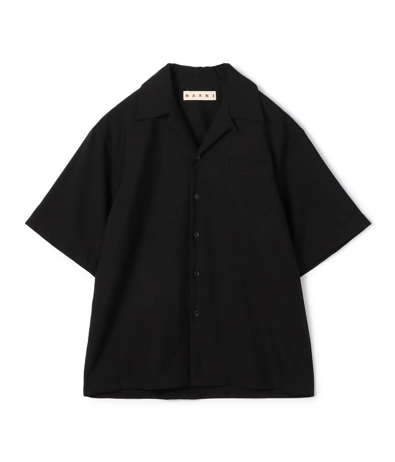 MARNI ウール オープンカラーシャツ