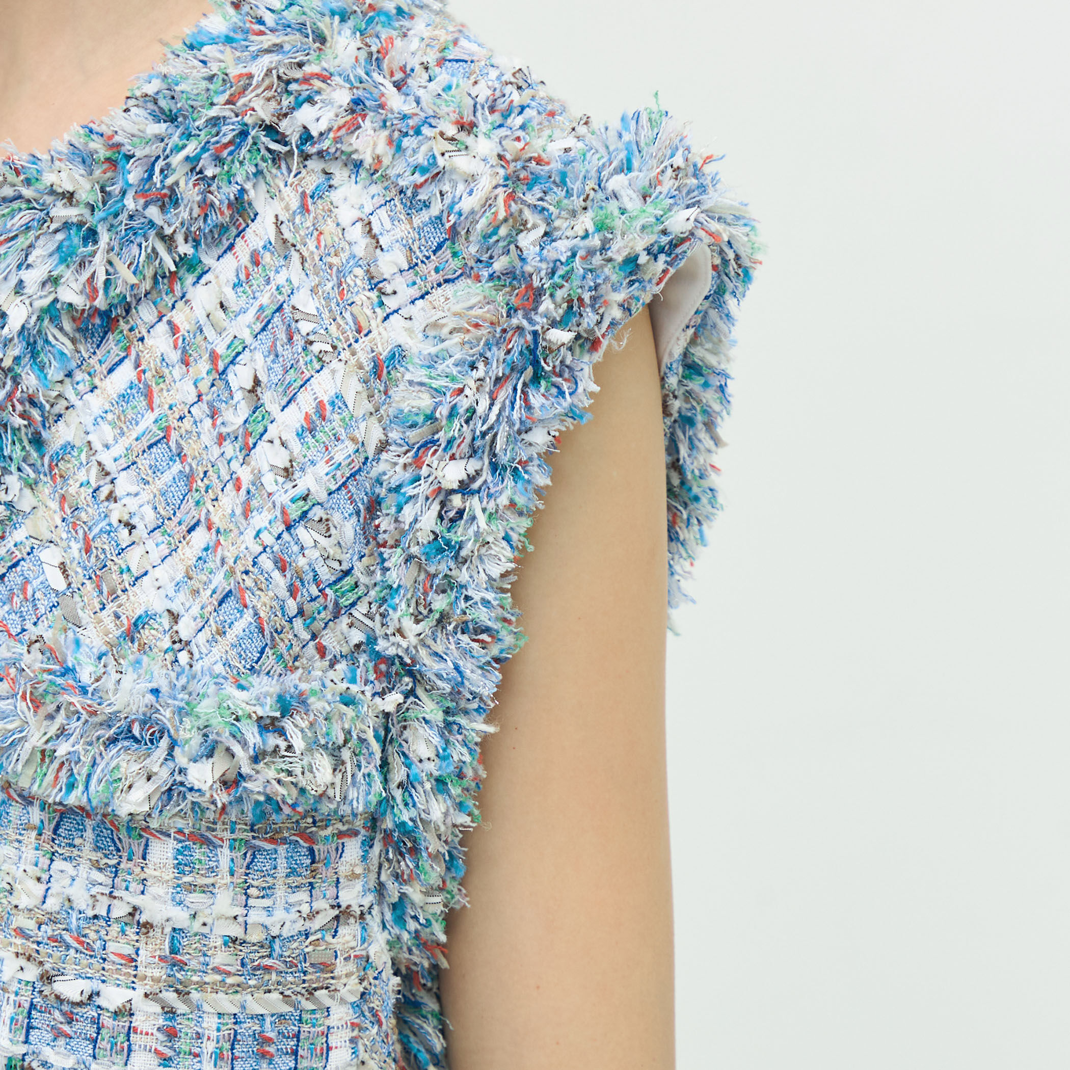 ミックスツイード ショートジレ｜トゥモローランド 公式通販