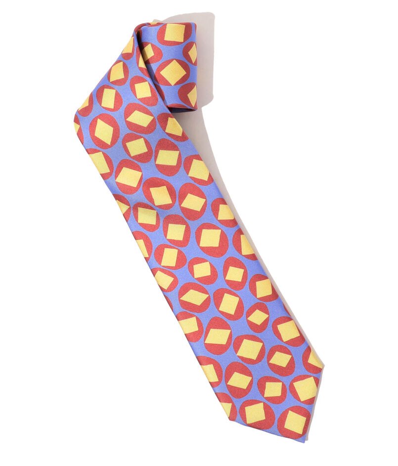 Charvet シルクプリント ネクタイ