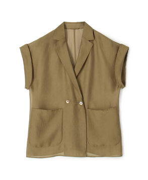 【WEB先行予約】シアーオーガンジー フレンチジャケット