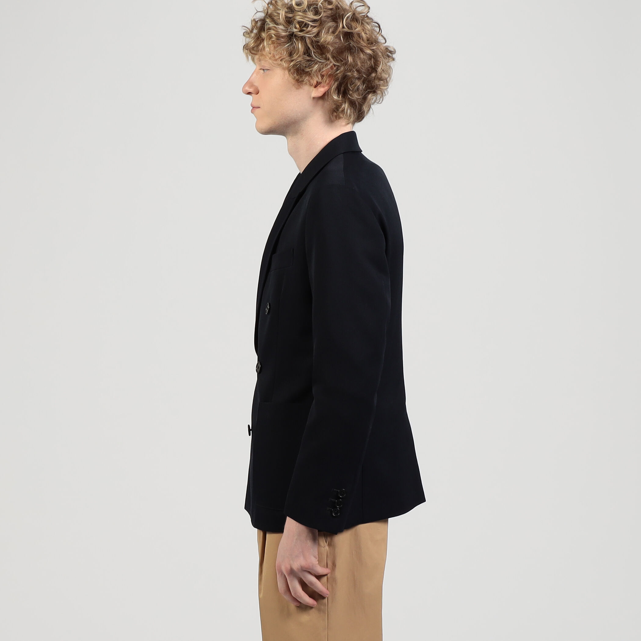 【定価7万】caban キャバン デニムダブルブレストジャケットs 定価7万】caban キャバン デニムダブルブレストジャケットs
