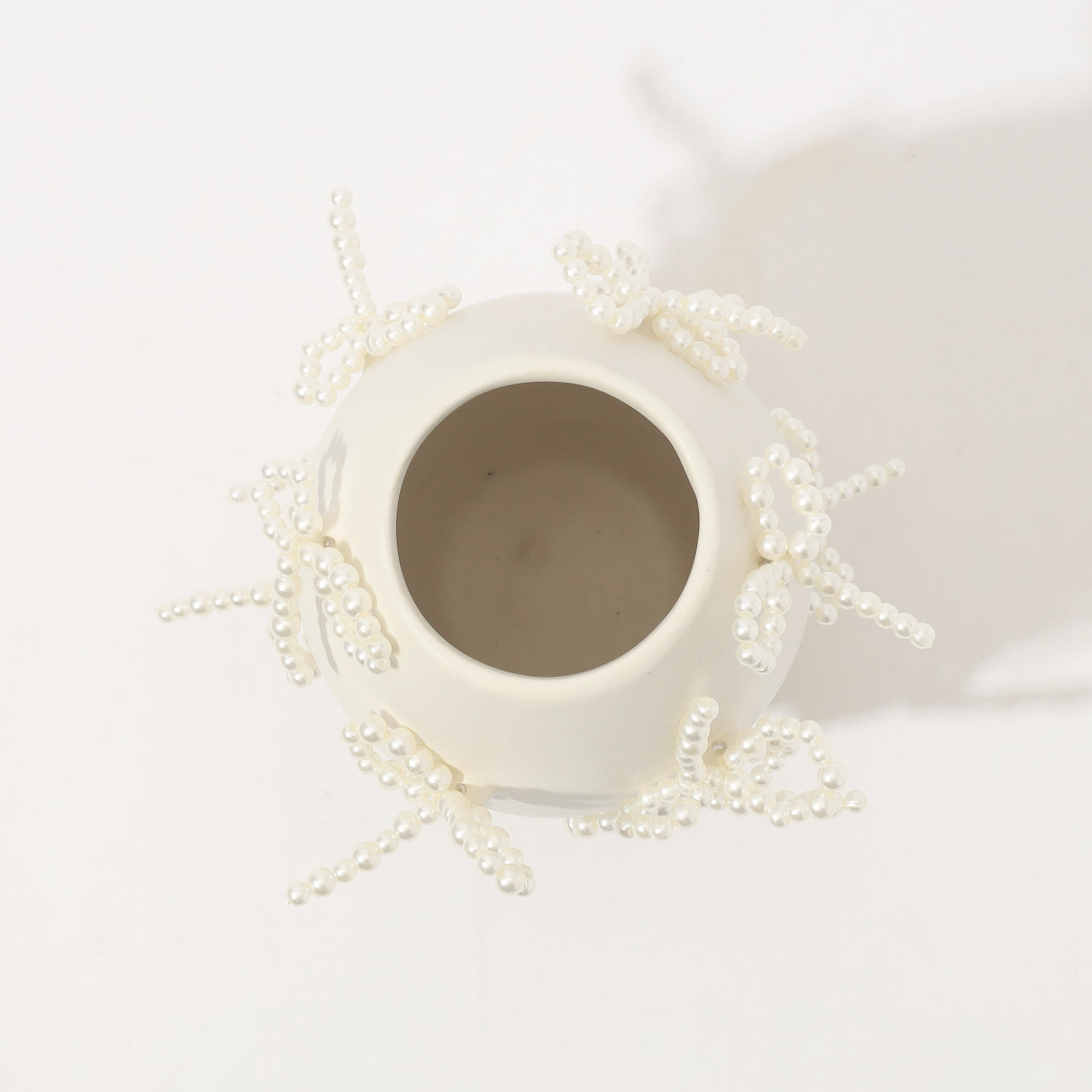 Completedworks Small vase fauxpearl パールモチーフ フラワーベース