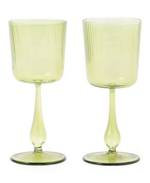 R+D. LAB LUISA CALICE Millerighe ワイングラス2個セット
