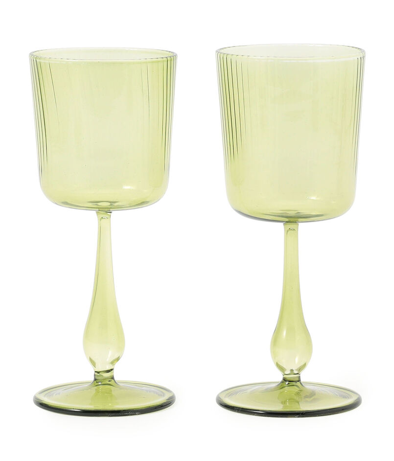 R+D. LAB LUISA CALICE Millerighe ワイングラス2個セット