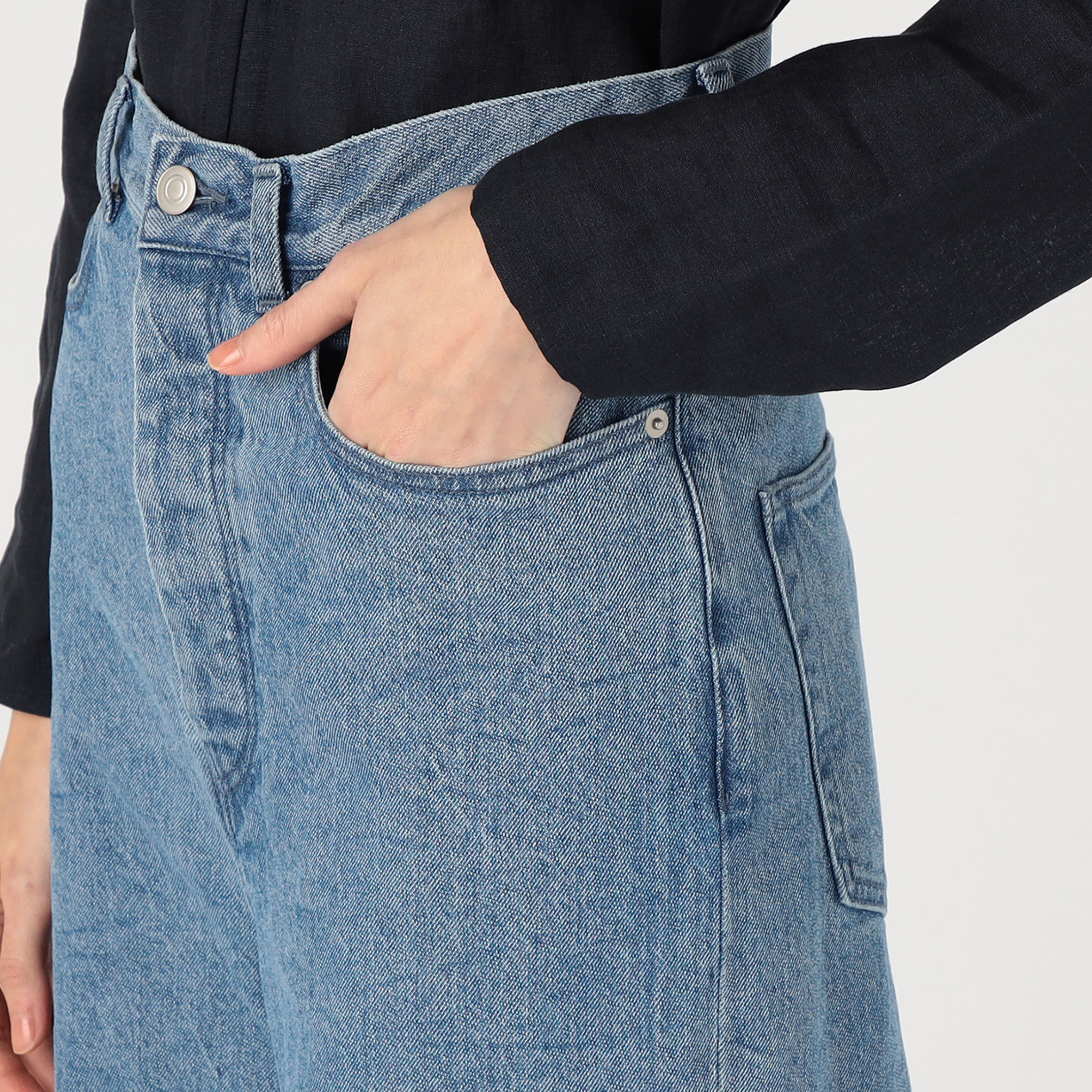 ハイツイストデニム ストレートパンツ｜トゥモローランド 公式サイト
