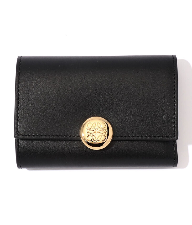 LOEWE ぺブルスモールウォレット